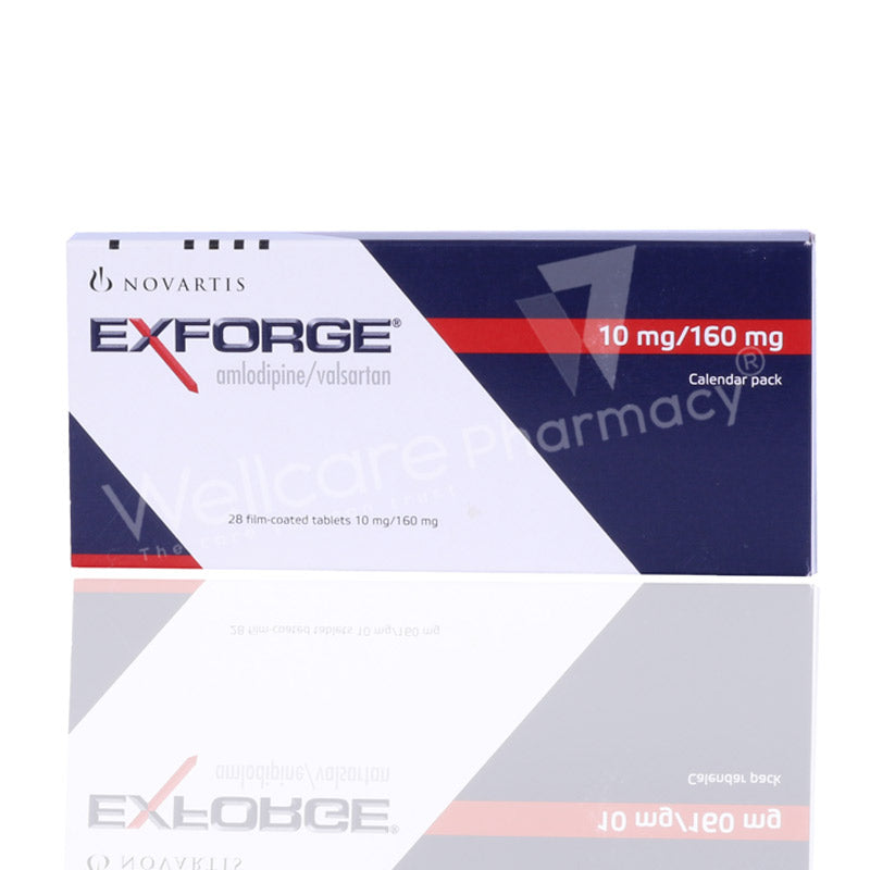 Exforge 10/160mg Tablets 28'S