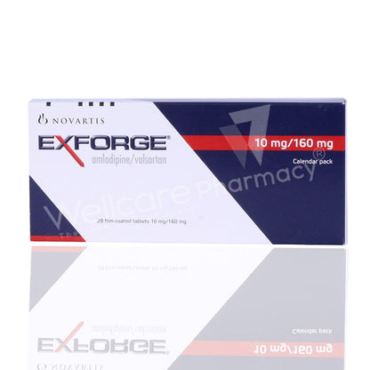 Exforge 10/160mg Tablets 28'S