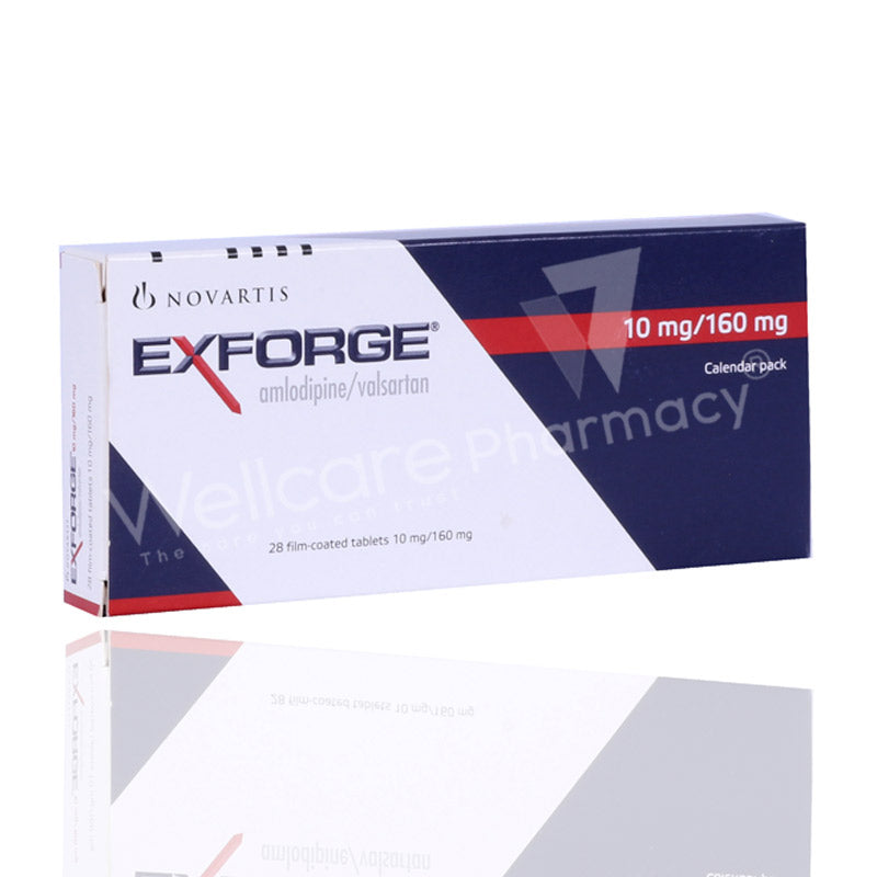 Exforge 10/160Mg Tablets 28'S Exforge 10/160Mg Tablets 28'S