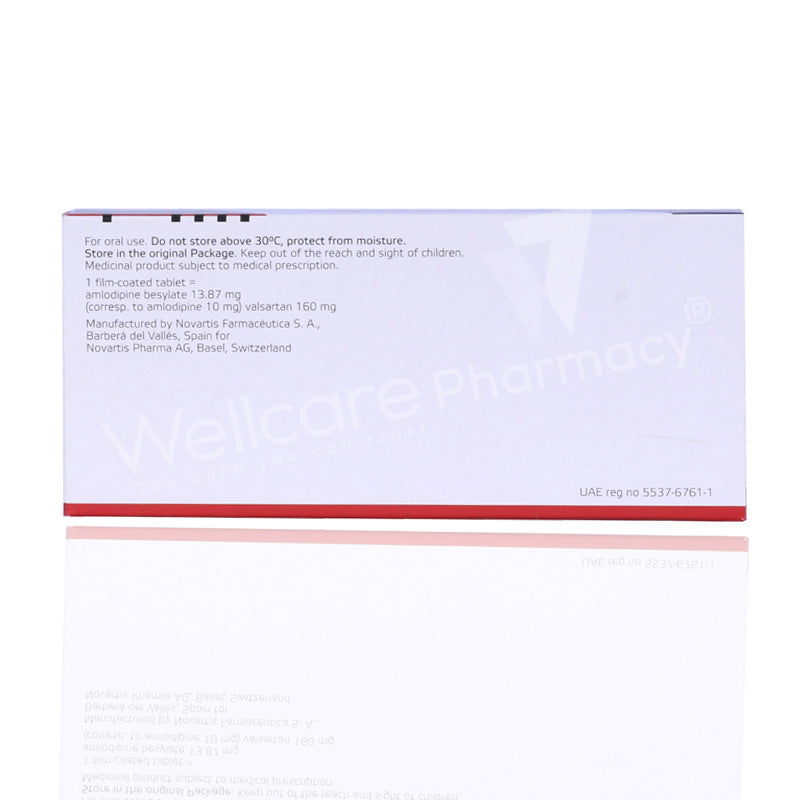 Exforge 10/160mg Tablets 28'S