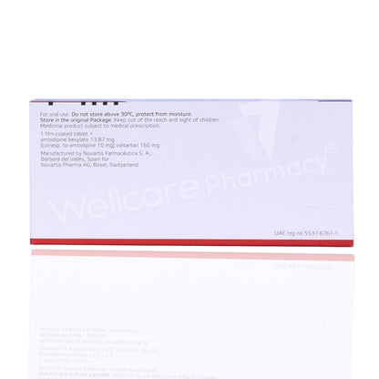 Exforge 10/160mg Tablets 28'S