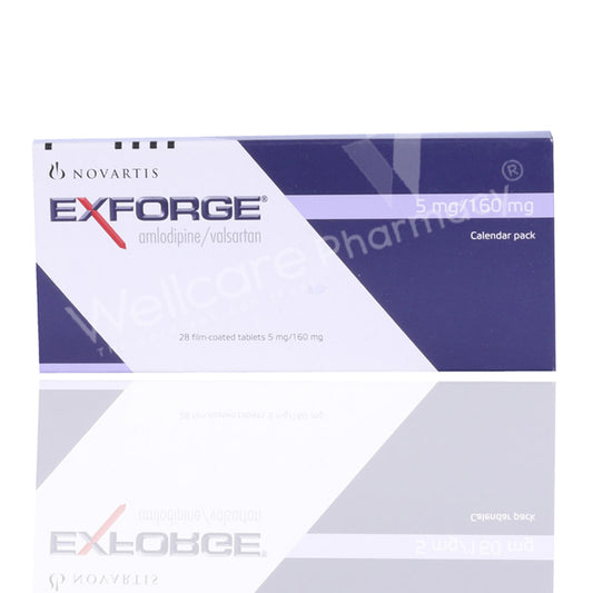 Exforge 5/160mg Tablets 28'S