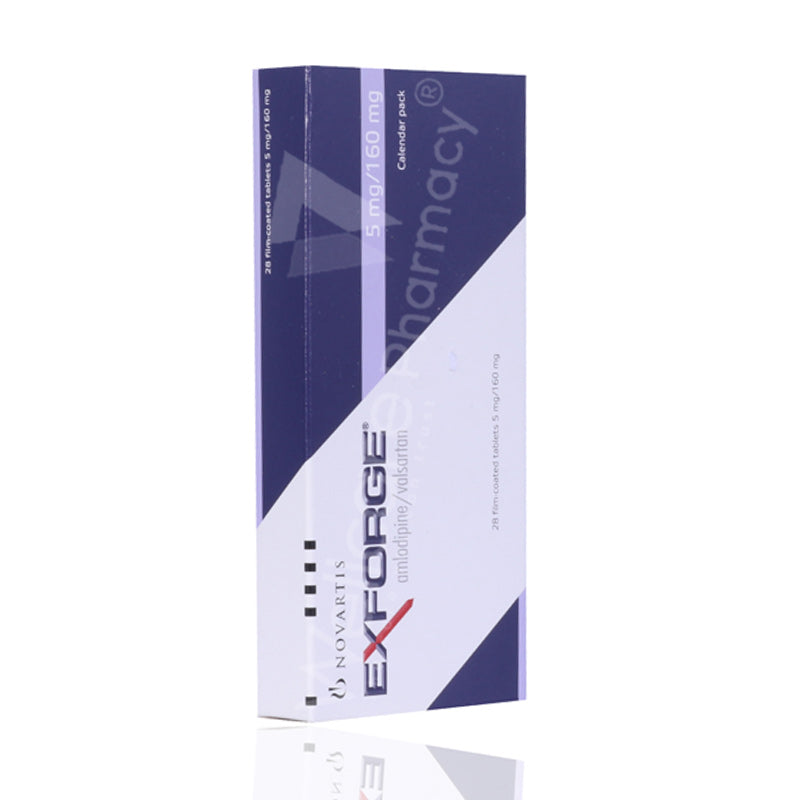 Exforge 5/160mg Tablets 28'S