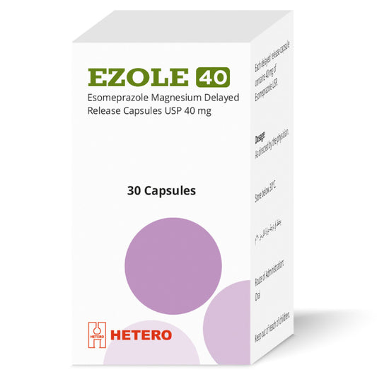 Ezole 40mg Capsules 30'S - Wellcare Pharmacy