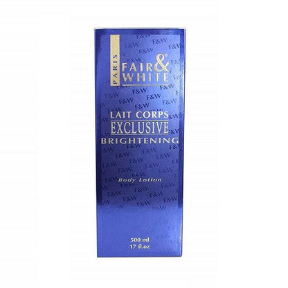 Fair & White Exclusive Brightening Body Lotion 500Ml - Wellcare Pharmacy