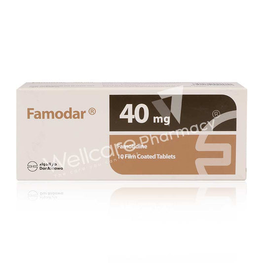Famodar 40mg Tablets 10'S