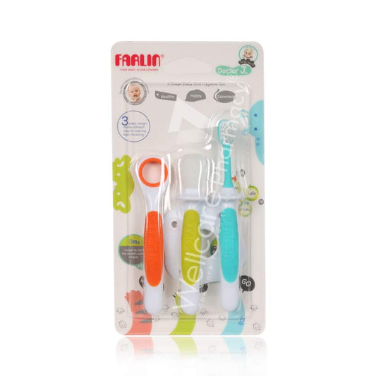 Farlin 3 Stage Baby Oral Hygiene Set Bdt-005-E