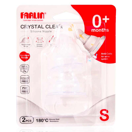Farlin Anti-Colic Silicone Nipple(S) Ac-21015