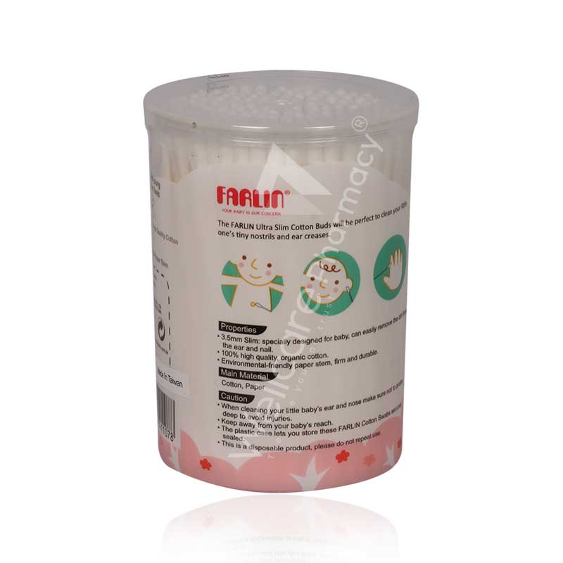 Farlin Paper-Stem Cotton Swab 190'S Bcb-006