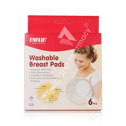 Farlin Washable Breast Pad 6'S Bf-632