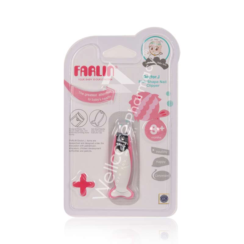 Farlin Fish-Shape Nail Clipper Bf-160df