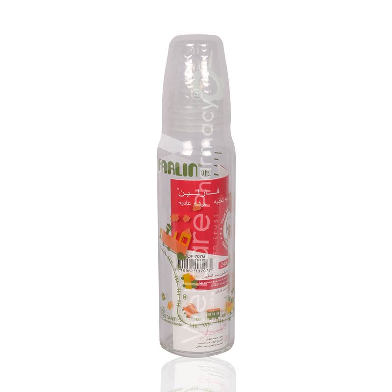Farlin H1 Heat-Resistant Glass Feeder 8 Oz-Shrink Top-707g H1