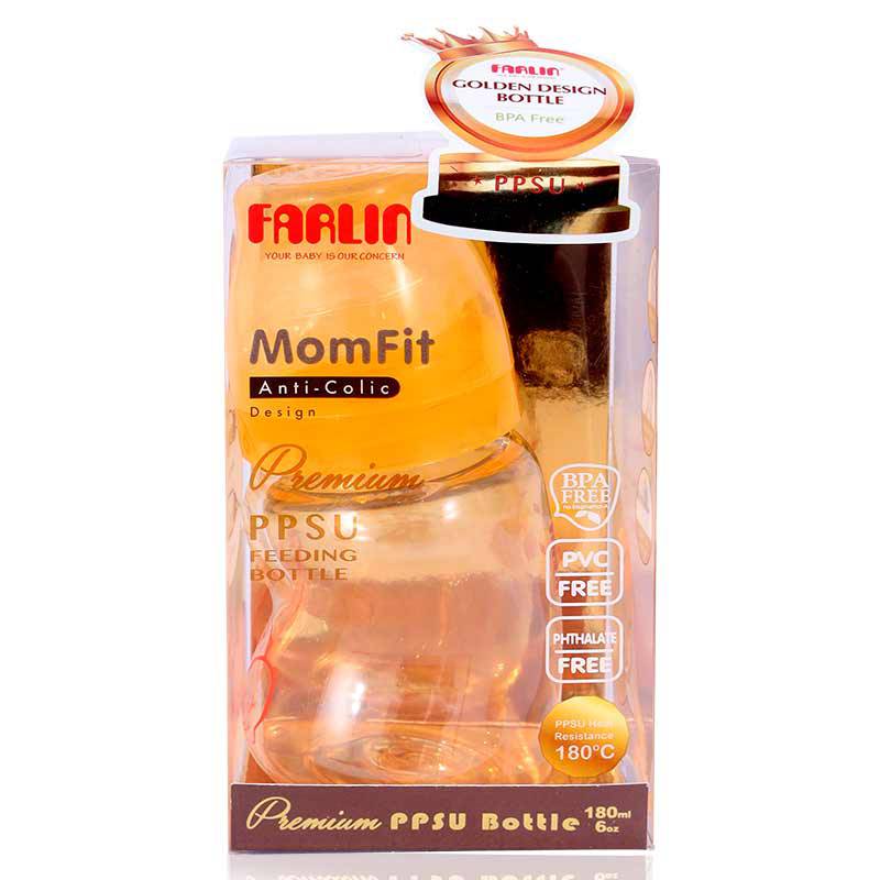 Farlin Momfit Ppsu Feeding Bottle 180Ml Ab-92013 Farlin Momfit Ppsu Feeding Bottle 180Ml Ab-92013