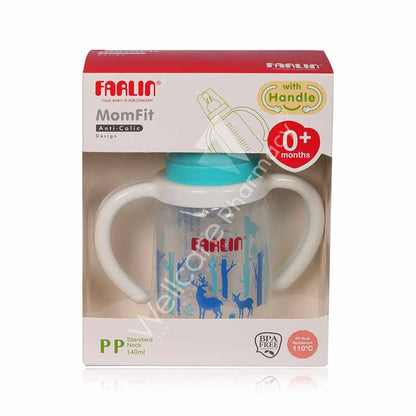 Farlin Pp Standard Neck Feeder 140ml With Handle Ab-41013(B) - Wellcare Pharmacy
