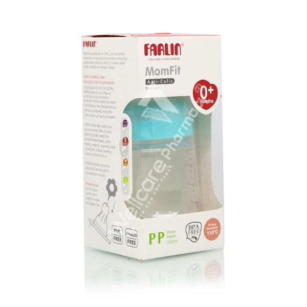 Farlin Pp Wide Neck Feeding Bottle 150ml Ab-42012(B)