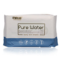 Farlin Pure Water Wet Wipes Blue 70'S Ce-20802-1B