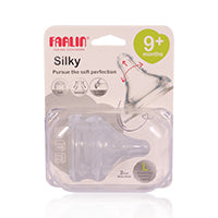 Farlin Silky Nipple-L For Wide Neck Bottle 2'S Ac-22004(L)