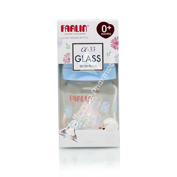 Farlin Wide Neck Glass Bottle 120Ml Ab-32005(B)