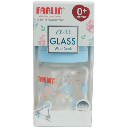 Farlin Wide Neck Glass Bottle 120ml Ab-32005(B)