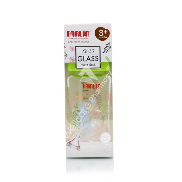Farlin Wide Neck Glass Bottle 240ml  Ab-32006(M)