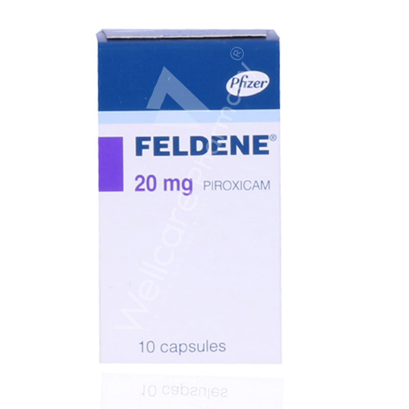 Feldene 20Mg Capsules 10'S