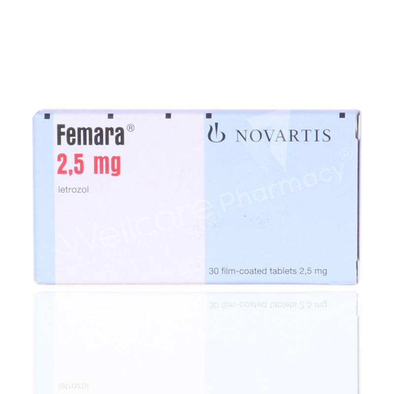 Femara 2.5Mg Tablets 30'S