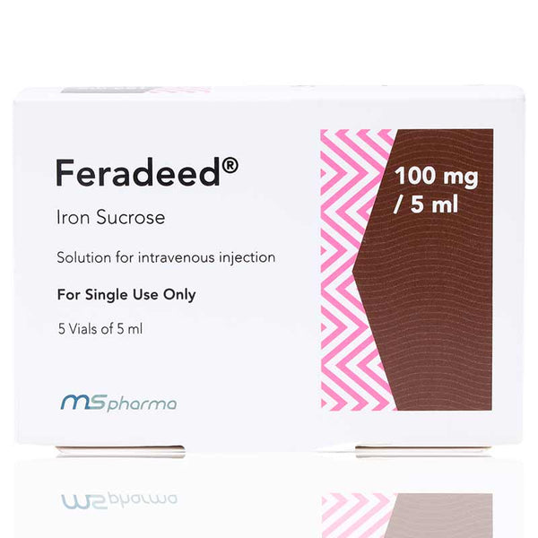Feradeed Inj Feradeed 100Mg/5Ml Vials 5'S