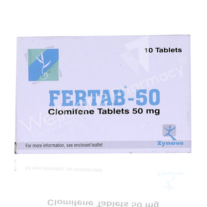 Fertab 50Mg Tablets 10'S
