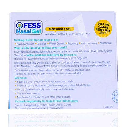 Fess Moisturising Nasal Gel 15G