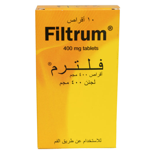 Filtrum 400mg Tablets 10'S
