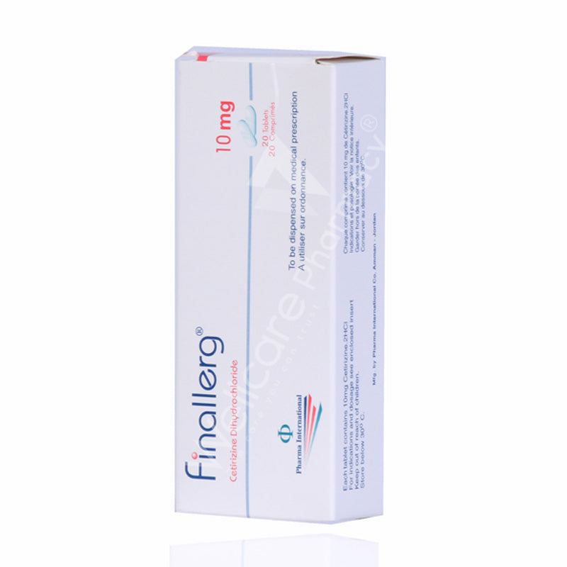 Finallerg 10mg Tablets 20'S - Wellcare Pharmacy
