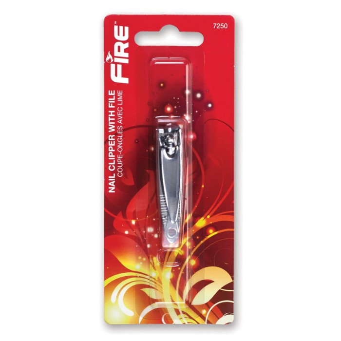 Fire Nail Clipper With File