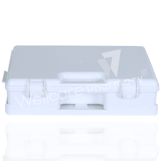First Aid Box White Empty 50 Persons