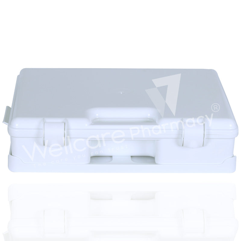 First Aid Box White Empty 50 Persons