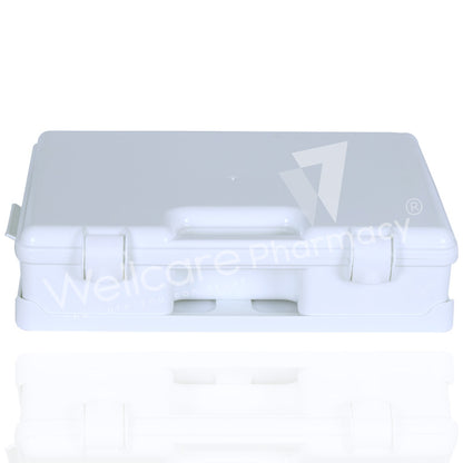 First Aid Box White Empty 50 Persons