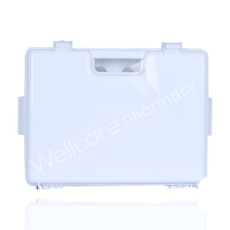 First Aid Box White Empty 50 Persons