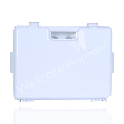 First Aid Box White Empty 50 Persons
