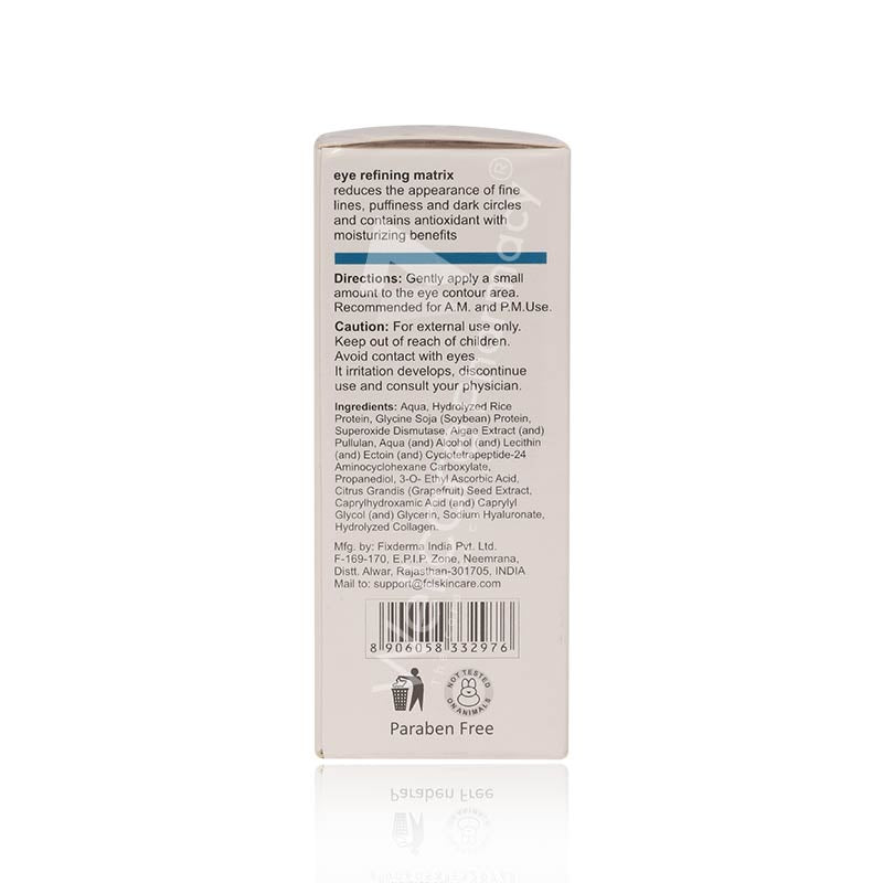 Fixderma Cosmetics Laboratories Eye Refining Matrix 15G
