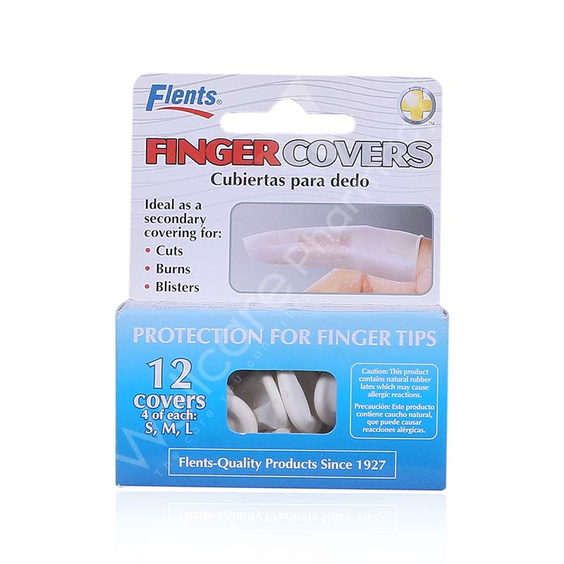 Flents Finger Cots Assorted.12'S Flents Finger Cots Assorted.12'S