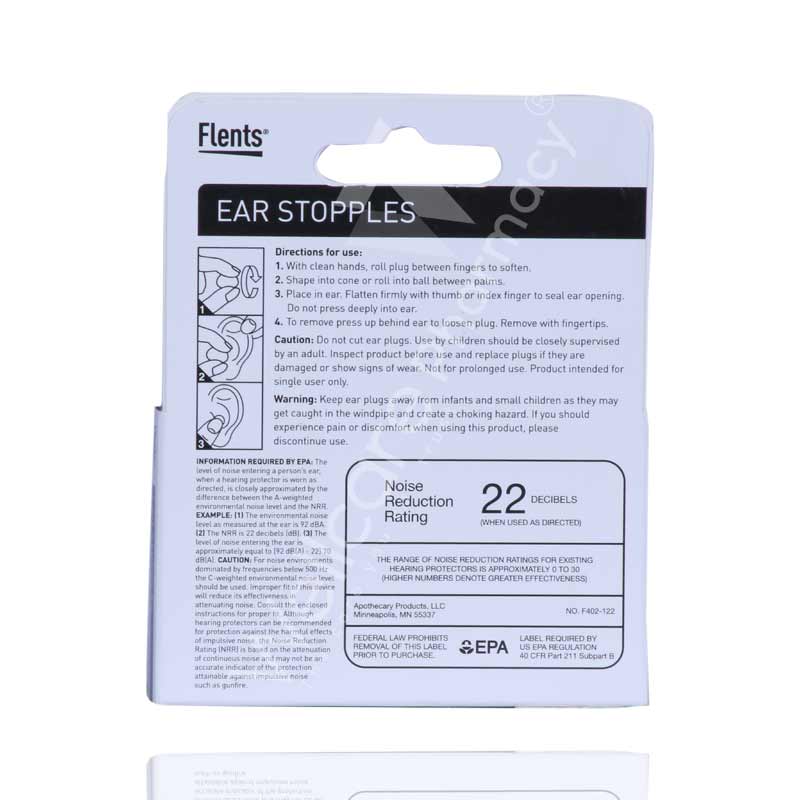 Flents Soft Wax Ear Plugs 12'S