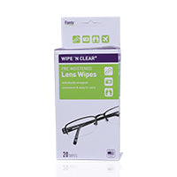 Flents Wipe N Clear Lens Wipes 20'S