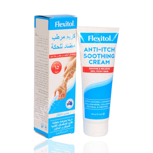 Flexitol Anti Itch Soothing Cream 85G