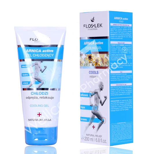 Floslek Arnica Active Cooling Gel 200ml - Wellcare Pharmacy