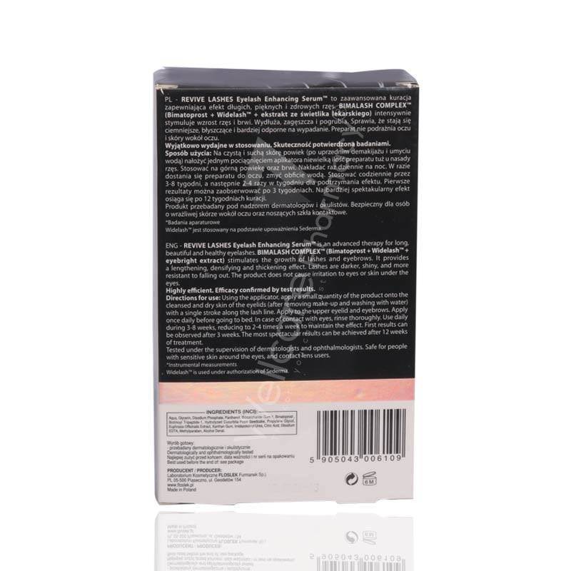 Floslek Revive Lashes Eyelash Enhancing Serum 3Ml Floslek Revive Lashes Eyelash Enhancing Serum 3Ml