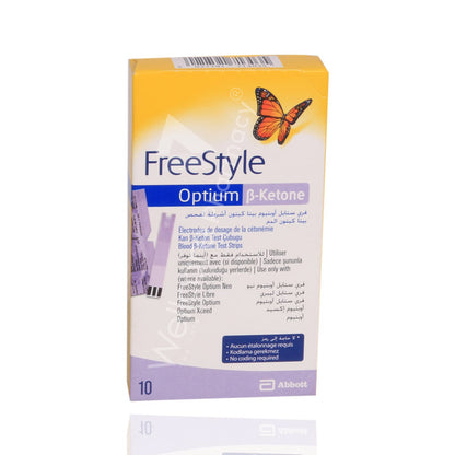 Freestyle Optium B-Ketone Strips 10'S