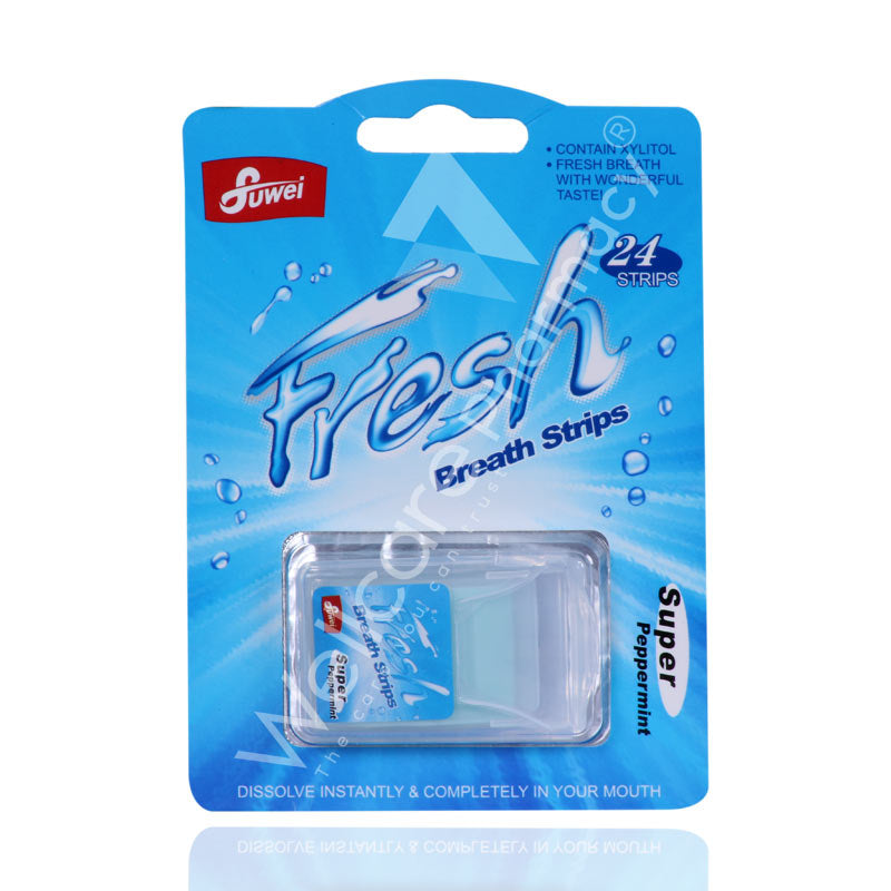 Fresh Super Breath Strips 24'S