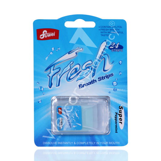 Fresh Super Breath Strips 24'S
