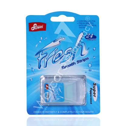 Fresh Super Breath Strips 24'S