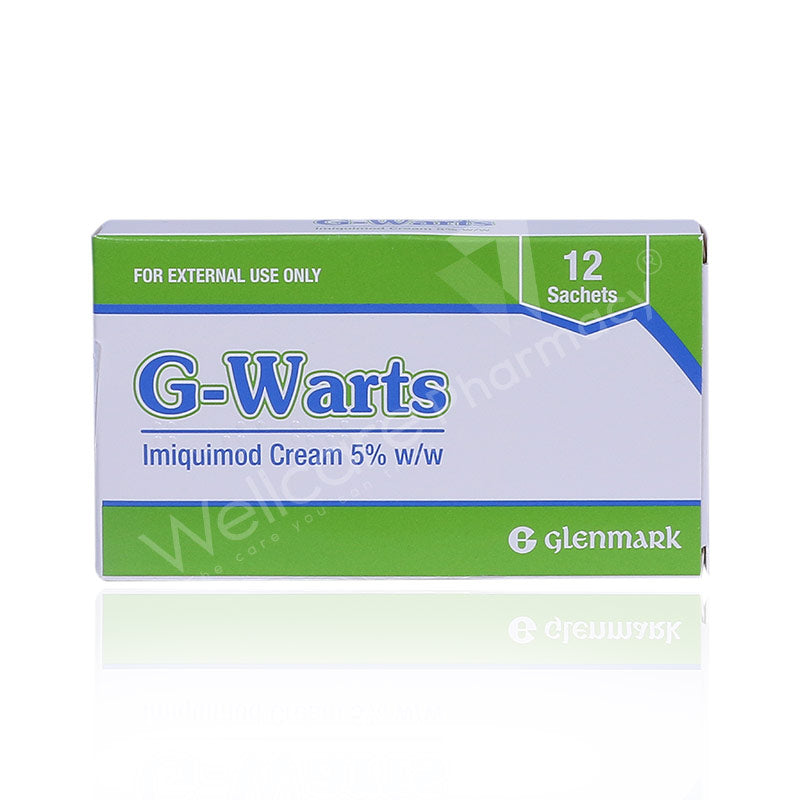 G-Warts Cream Sachets 12'S