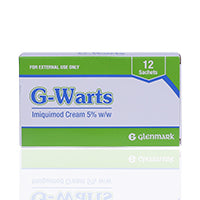 G-Warts Cream Sachets 12'S